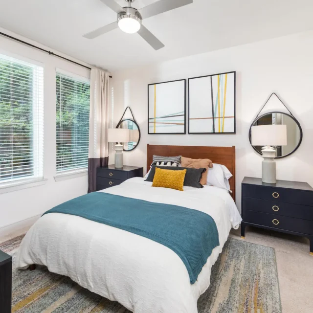 Fifteen 15 South Lamar austin rentals Primary Bedroom